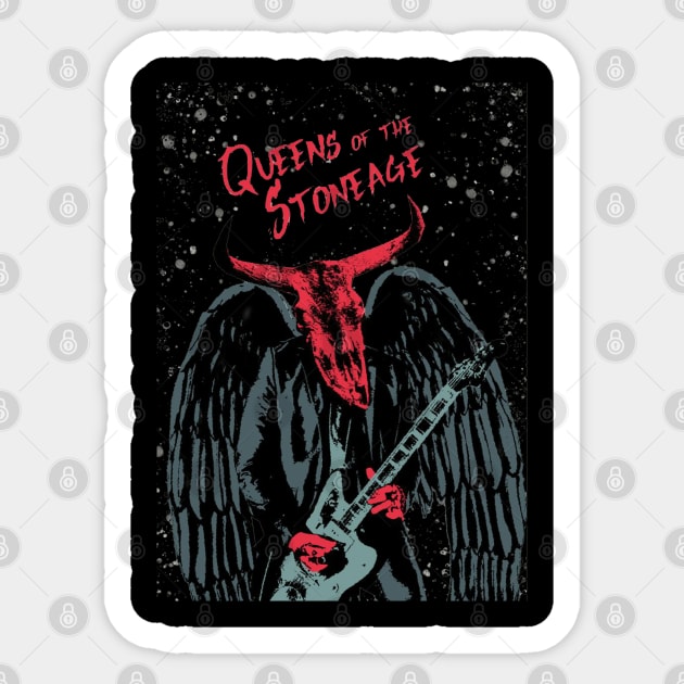 qotsa Sticker by anubis official